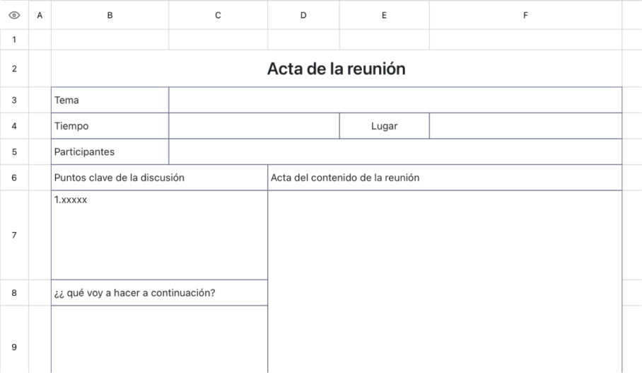 Acta de la reunión 3